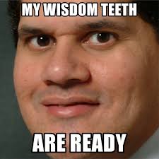 nintendo wisdom teeth meme